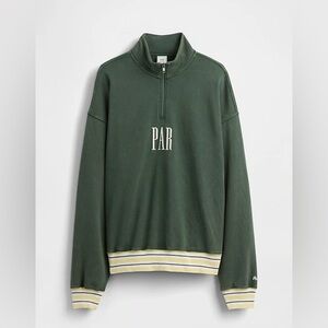 Gap × Malbon Heavyweight Logo Quarter-Zip Pullover